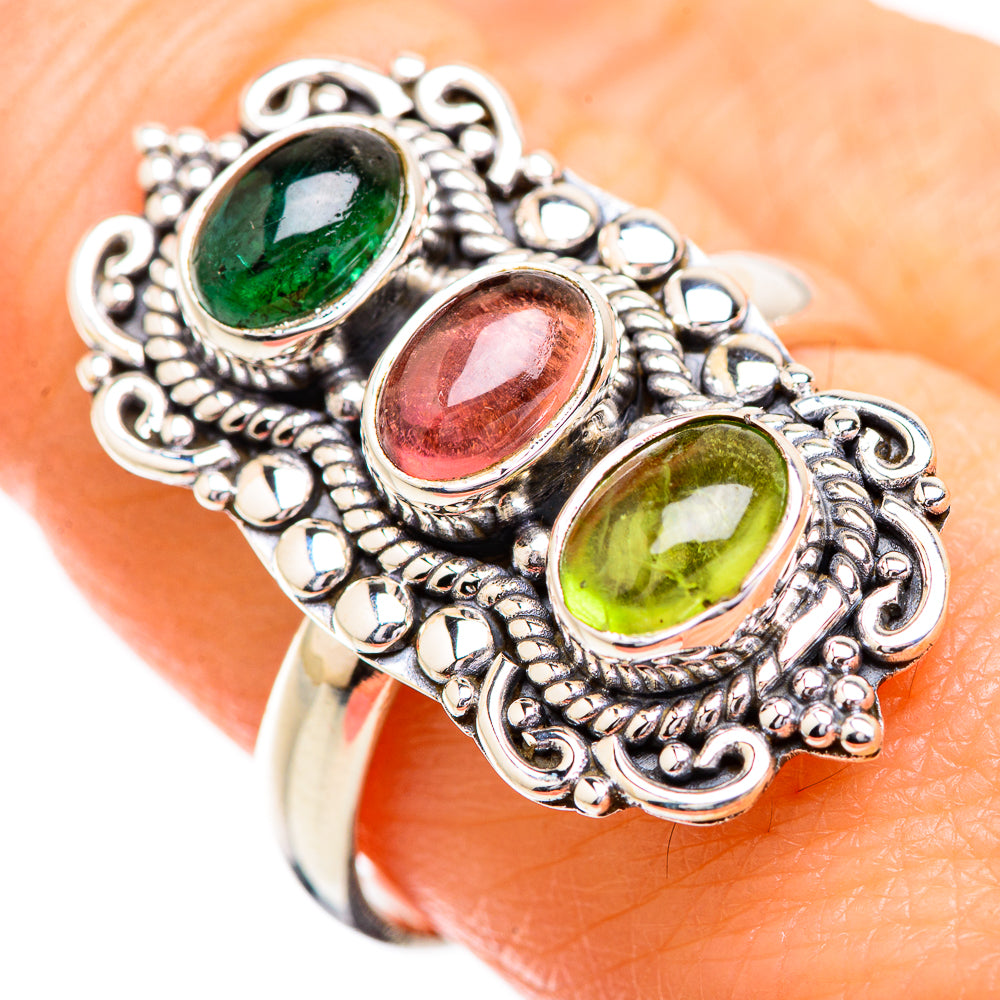 Tourmaline Rings handcrafted by Anasilvercos - RING129652
