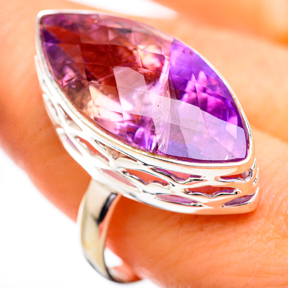 Amethyst Rings handcrafted by Anasilvercos - RING129693
