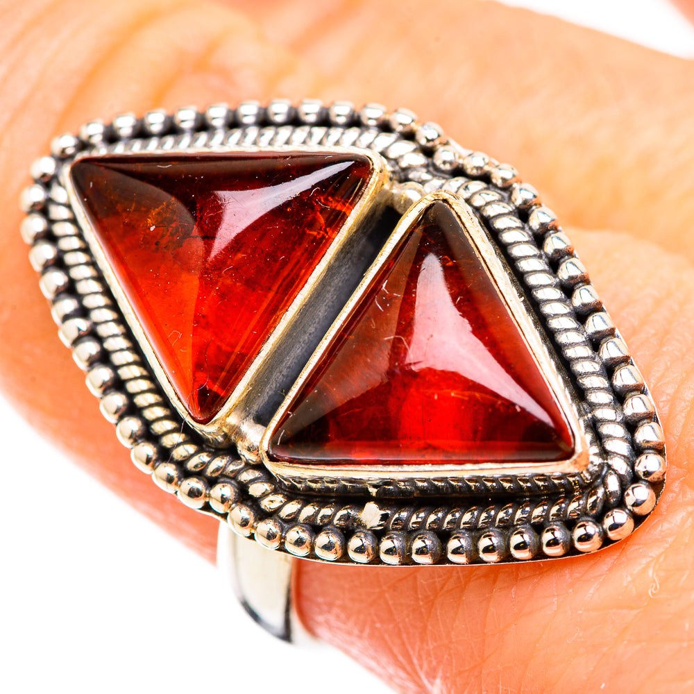 Baltic Amber Rings handcrafted by Anasilvercos - RING129719