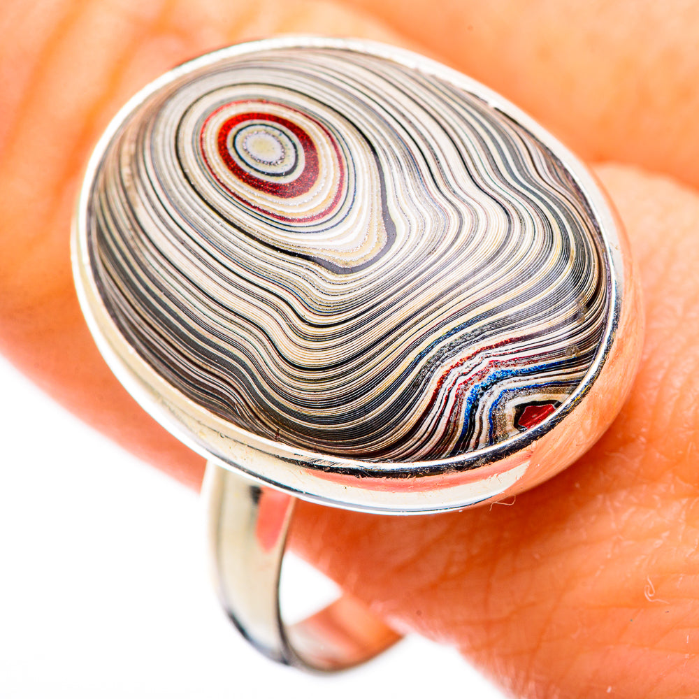 Fordite Rings handcrafted by Anasilvercos - RING129726
