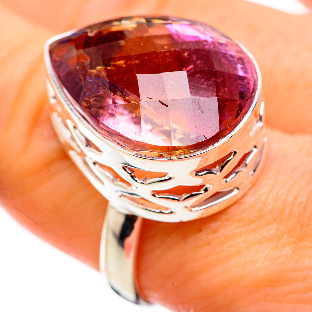 Ametrine Rings handcrafted by Anasilvercos - RING129750