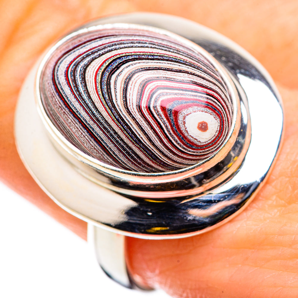 Fordite Rings handcrafted by Anasilvercos - RING129751