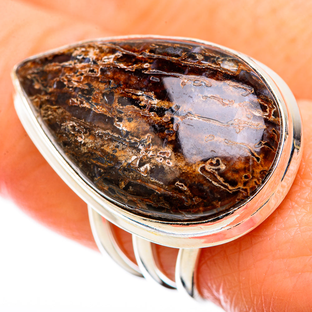 Dinosaur Bone Rings handcrafted by Anasilvercos - RING129880