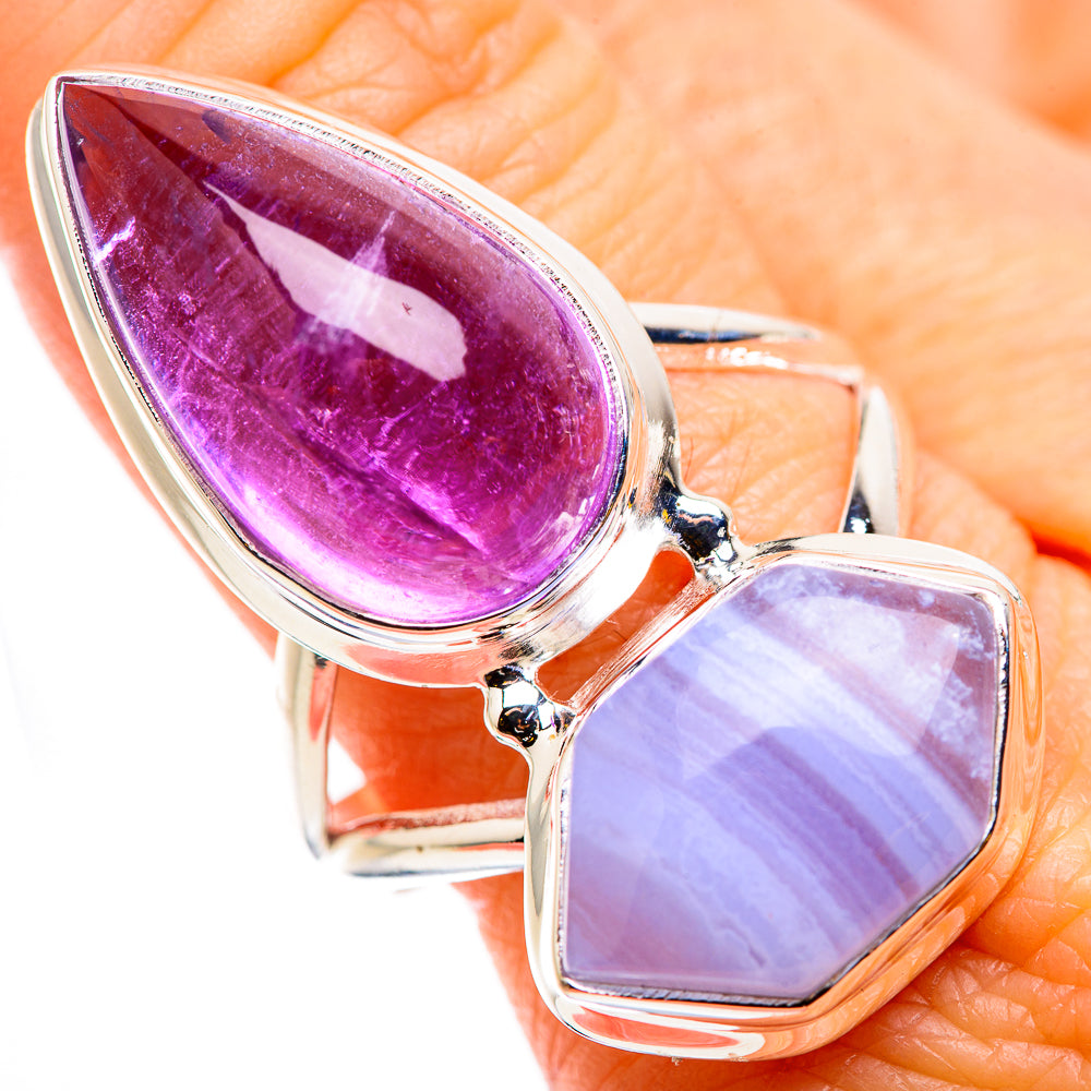 Amethyst Rings handcrafted by Anasilvercos - RING129888