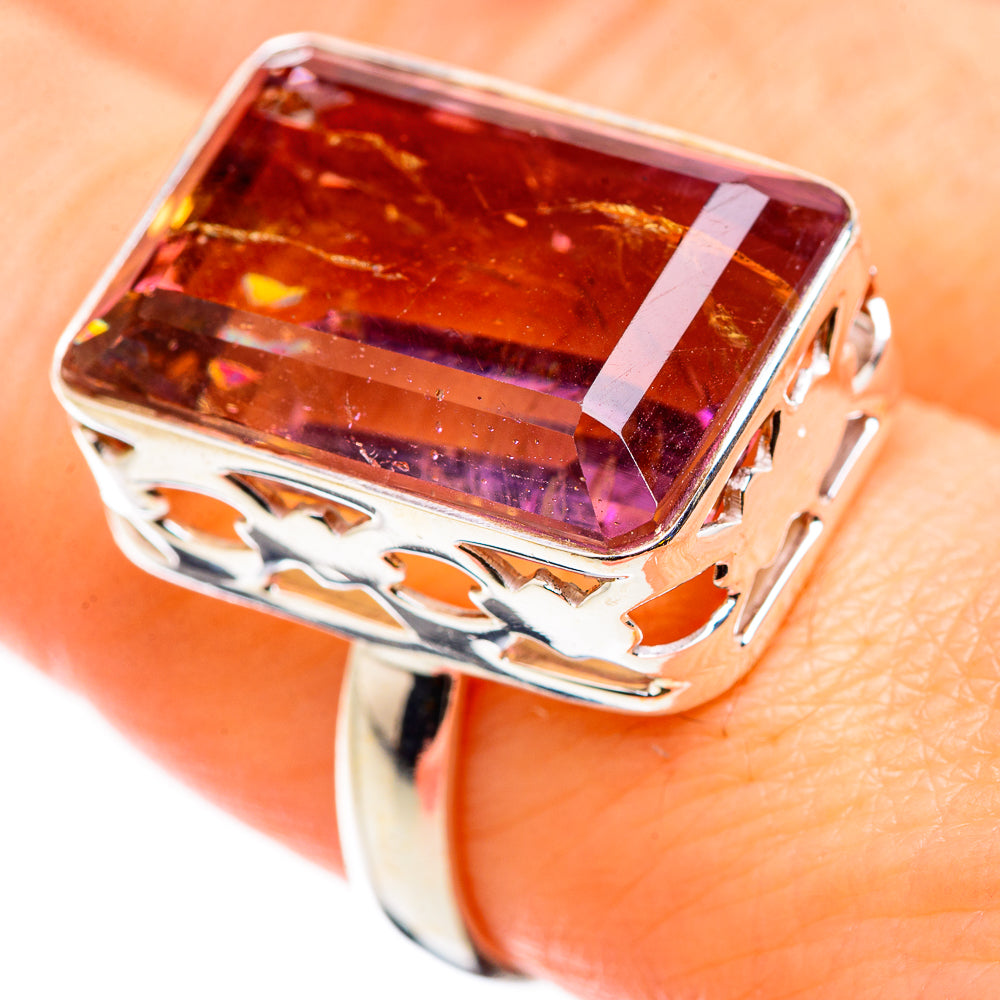 Ametrine Rings handcrafted by Anasilvercos - RING129891