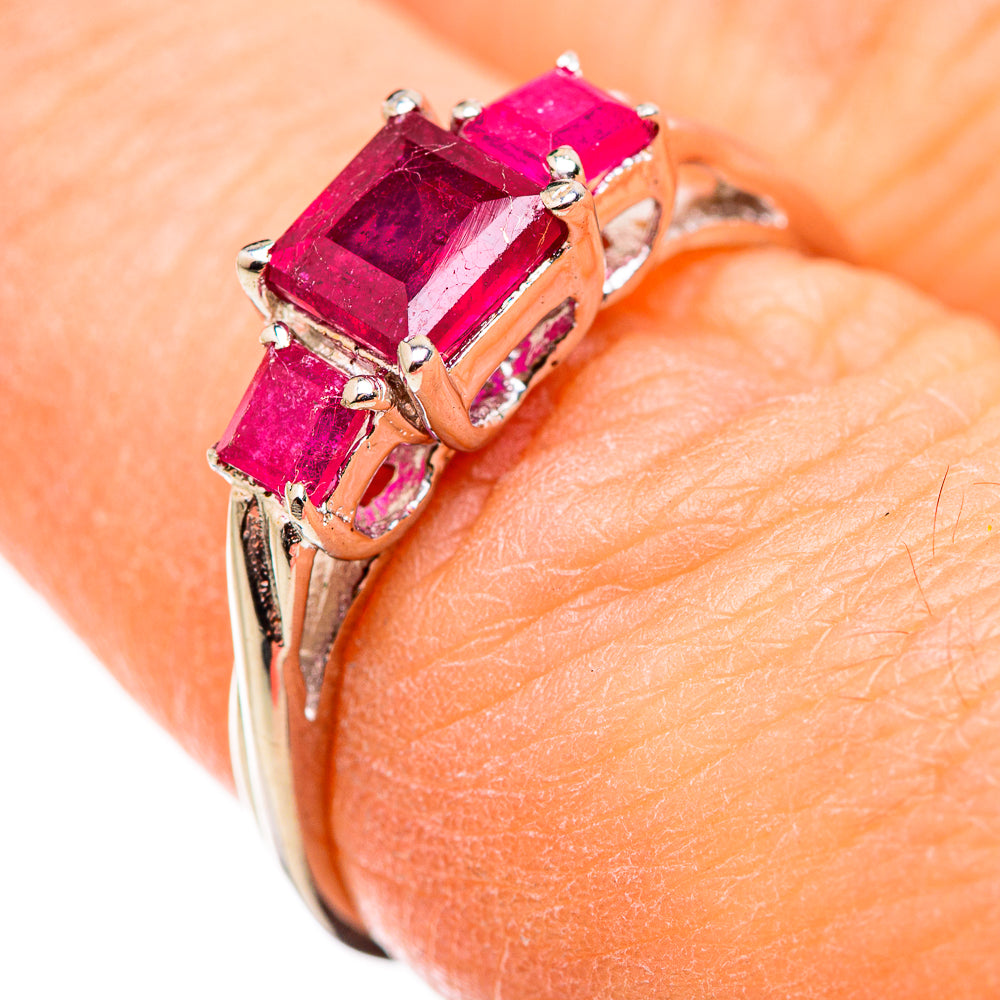Ruby Rings handcrafted by Anasilvercos - RING130008
