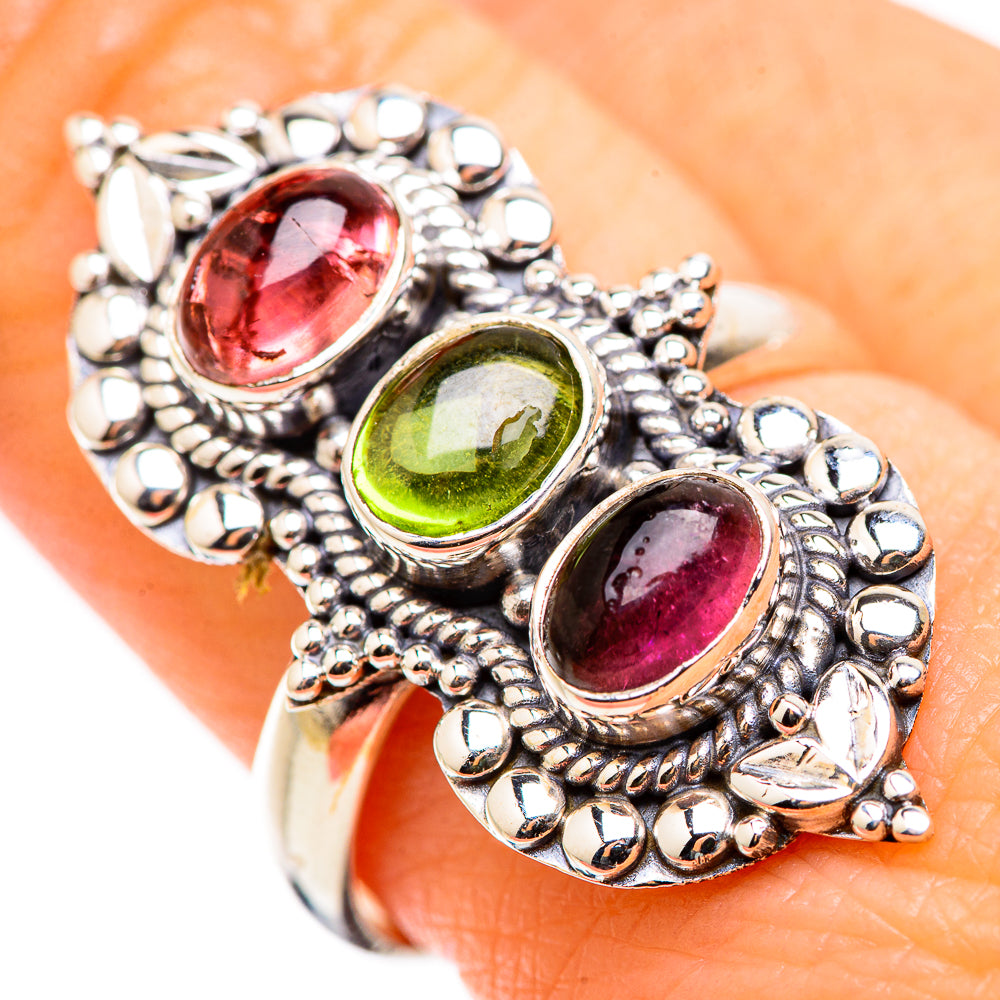 Tourmaline Rings handcrafted by Anasilvercos - RING130010