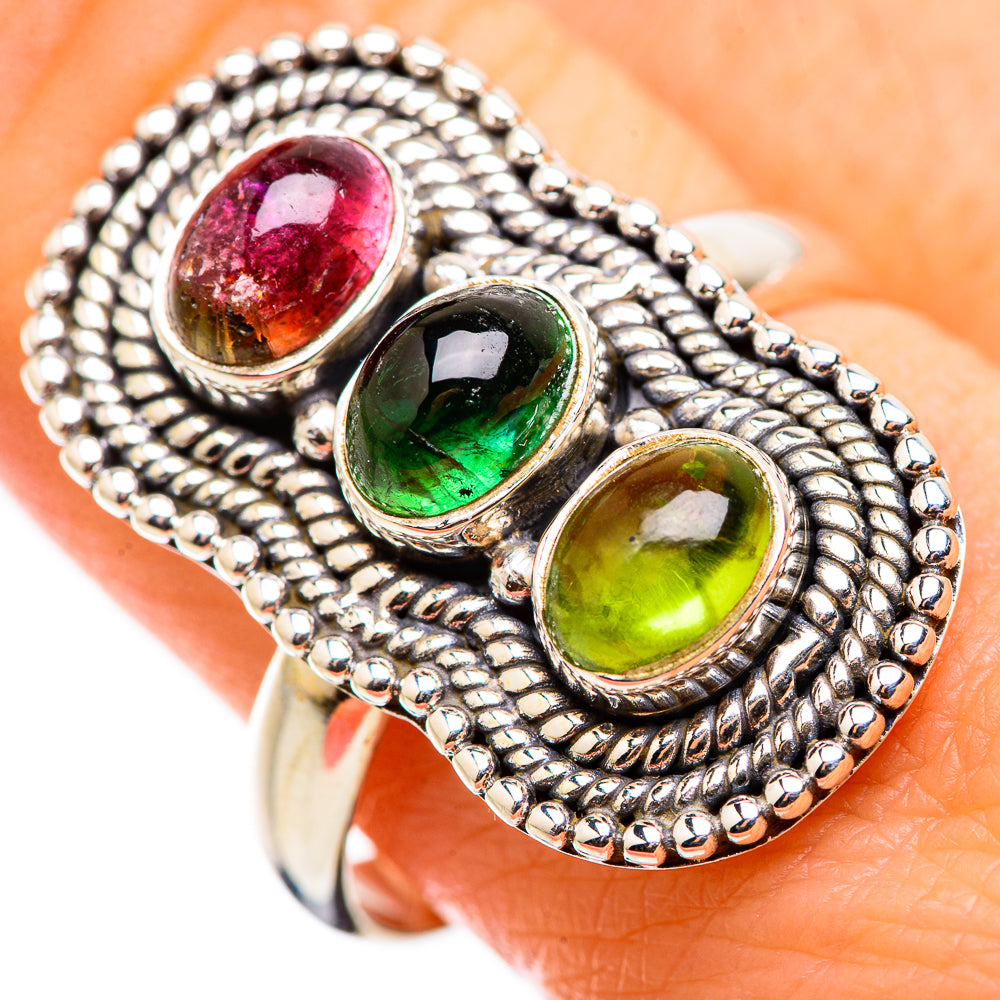 Tourmaline Rings handcrafted by Anasilvercos - RING130014