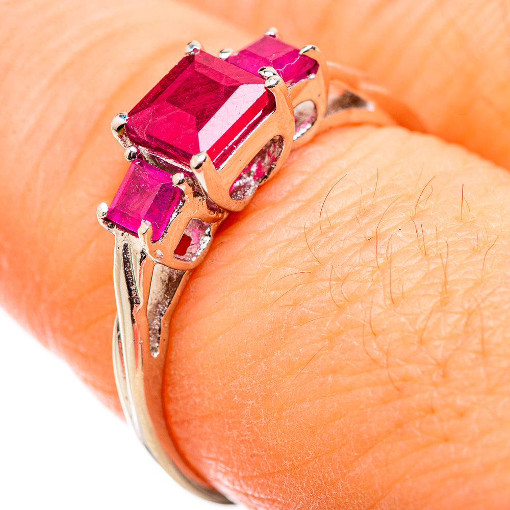 Ruby Rings handcrafted by Anasilvercos - RING130031