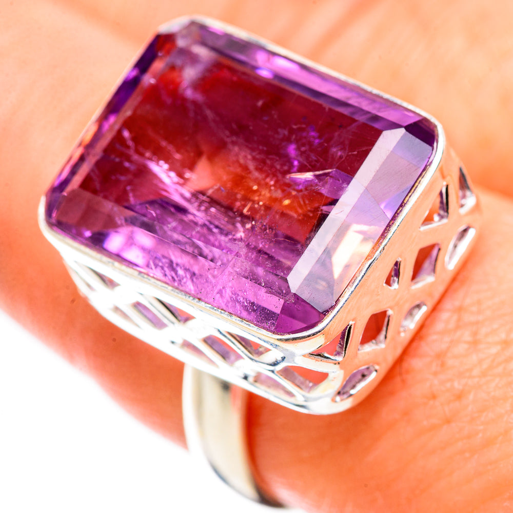 Ametrine Rings handcrafted by Anasilvercos - RING130111