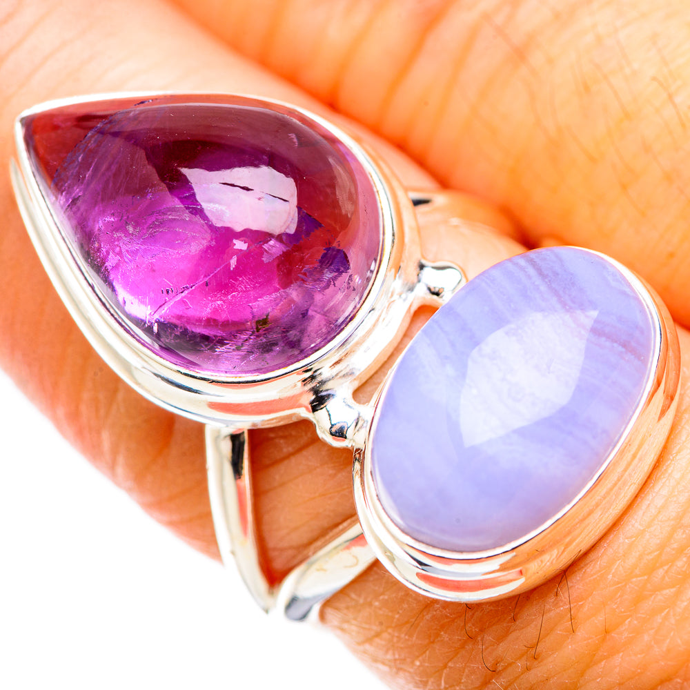 Amethyst Rings handcrafted by Anasilvercos - RING130114
