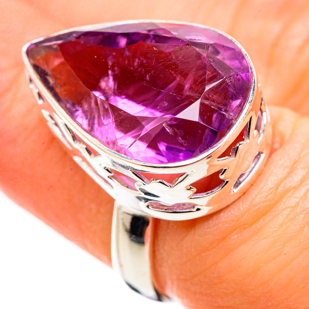 Amethyst Rings handcrafted by Anasilvercos - RING130139