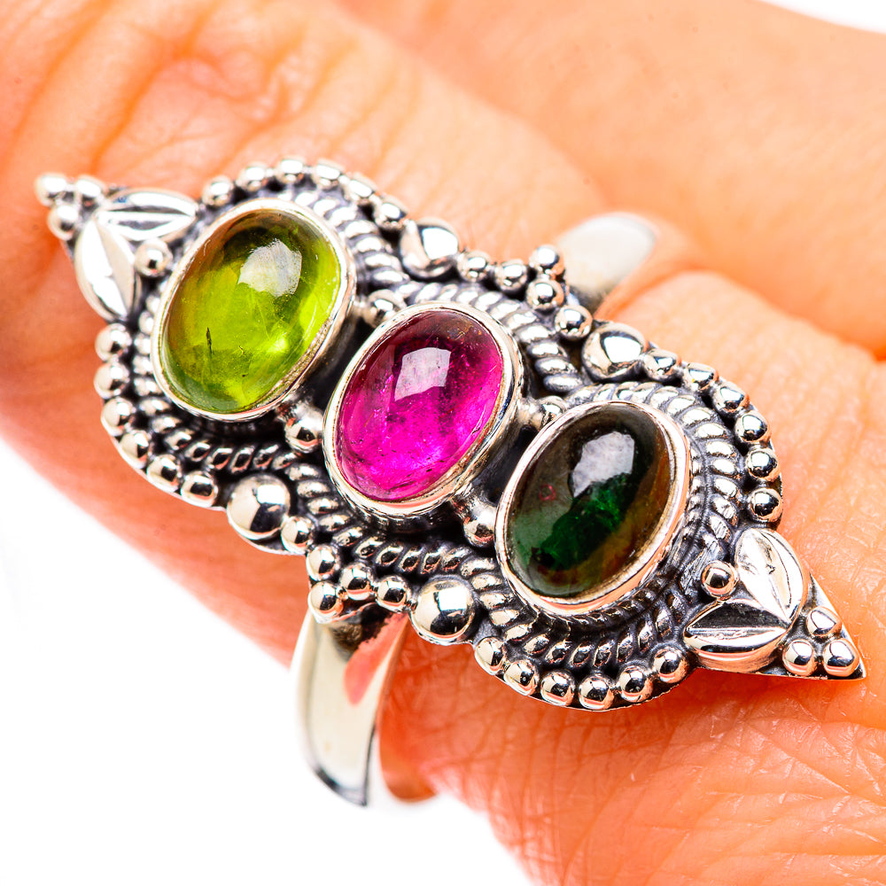 Tourmaline Rings handcrafted by Anasilvercos - RING130143