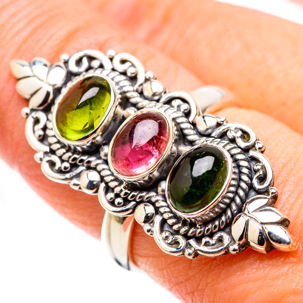 Tourmaline Rings handcrafted by Anasilvercos - RING130169