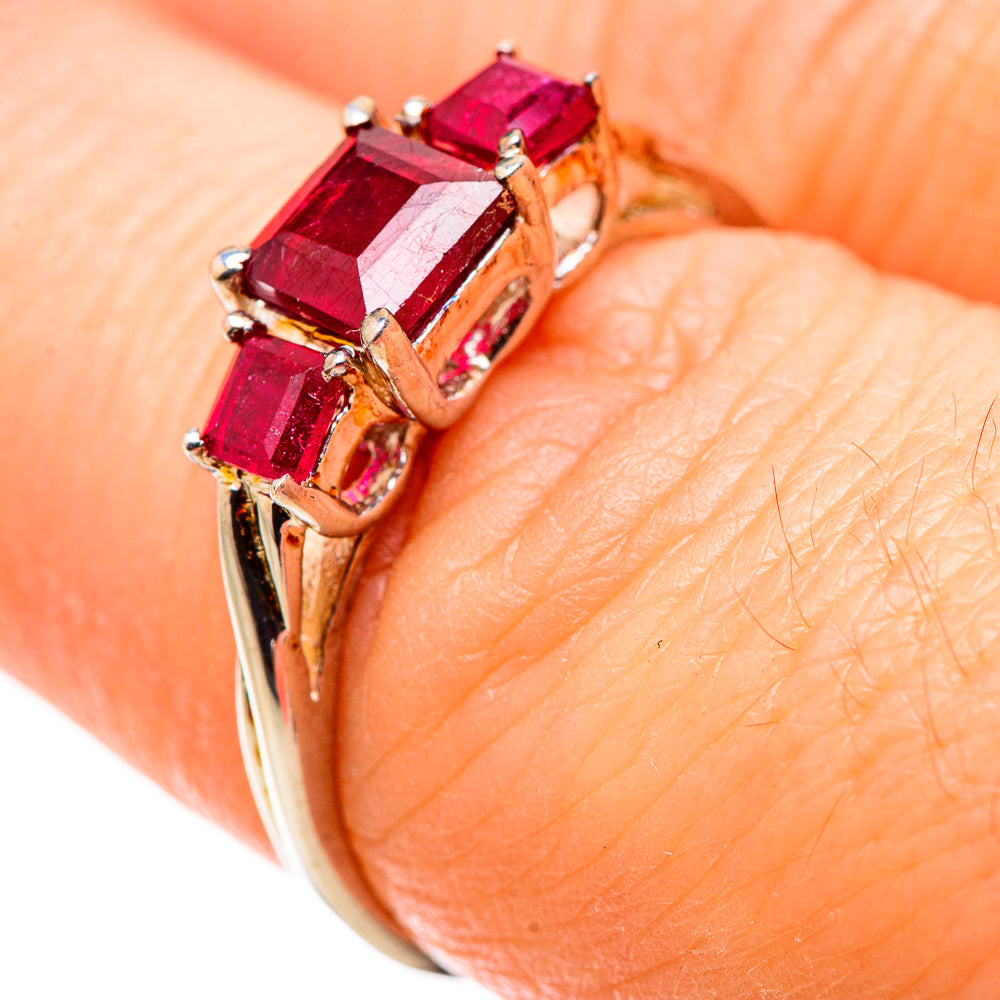 Ruby Rings handcrafted by Anasilvercos - RING130241