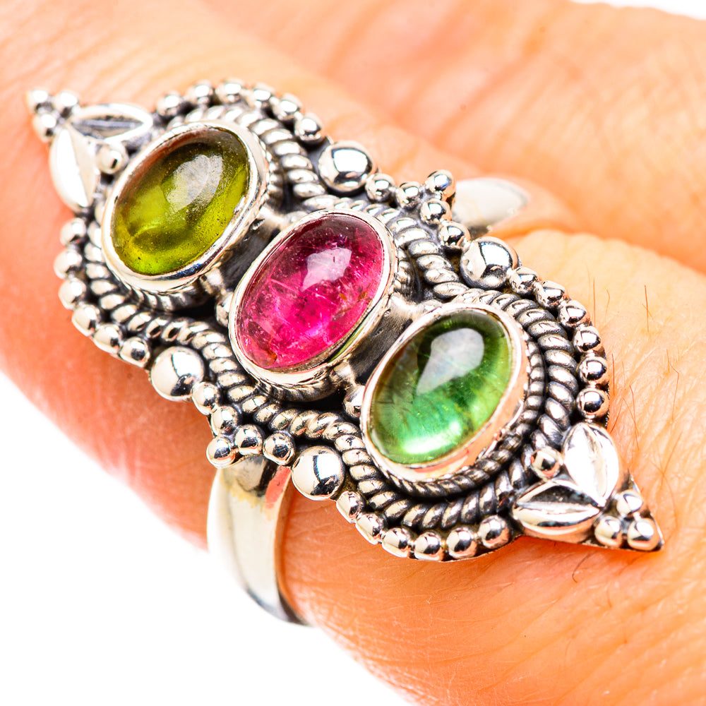 Tourmaline Rings handcrafted by Anasilvercos - RING130245