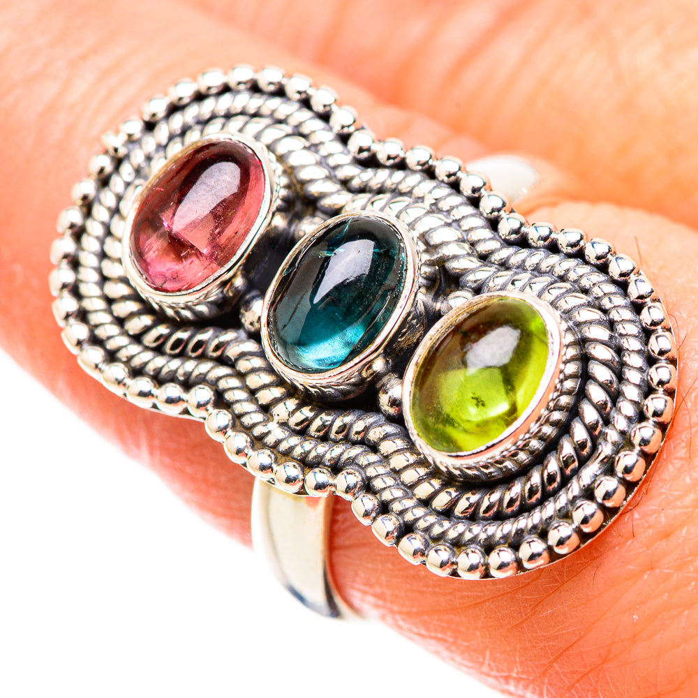 Tourmaline Rings handcrafted by Anasilvercos - RING130249