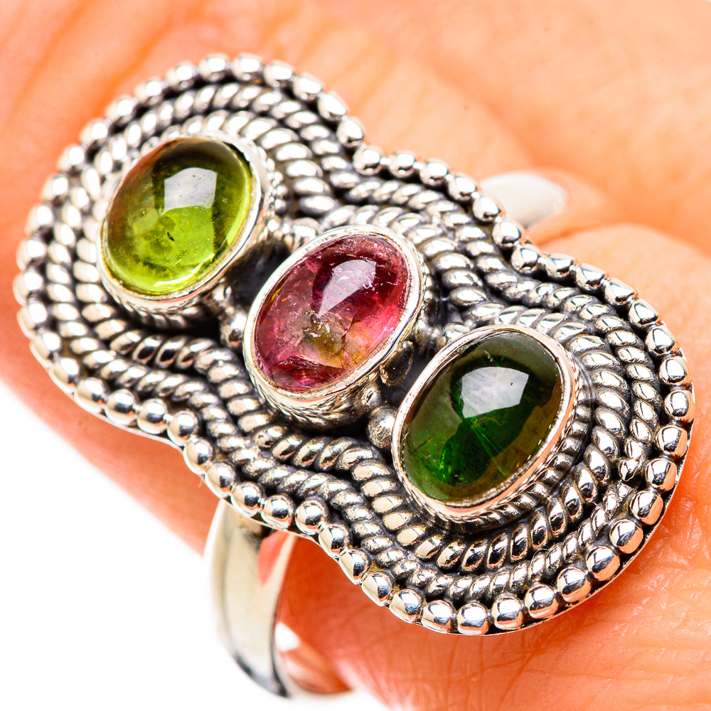 Tourmaline Rings handcrafted by Anasilvercos - RING130265