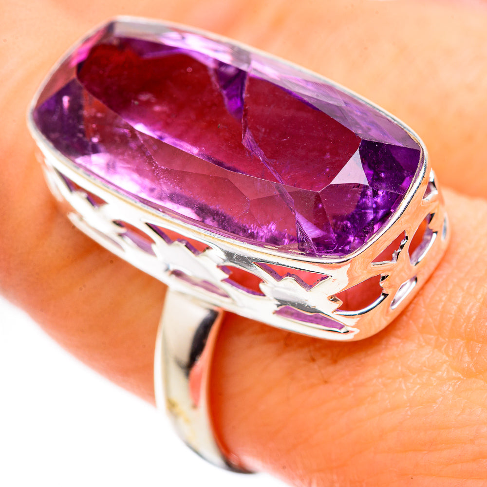 Amethyst Rings handcrafted by Anasilvercos - RING130288