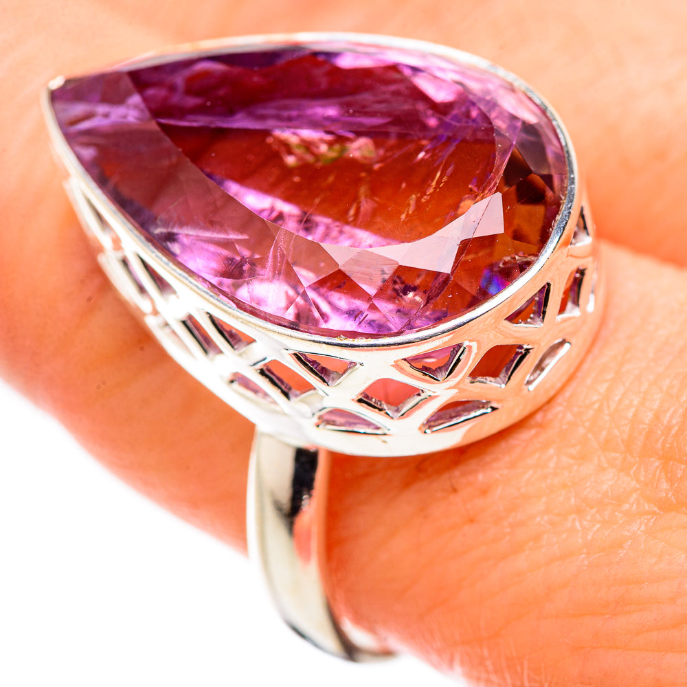 Ametrine Rings handcrafted by Anasilvercos - RING130313