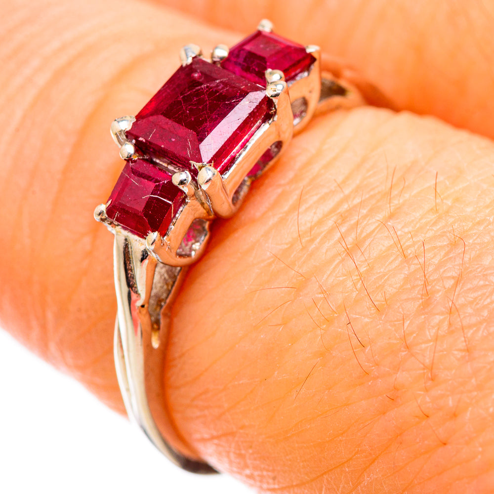 Ruby Rings handcrafted by Anasilvercos - RING130429