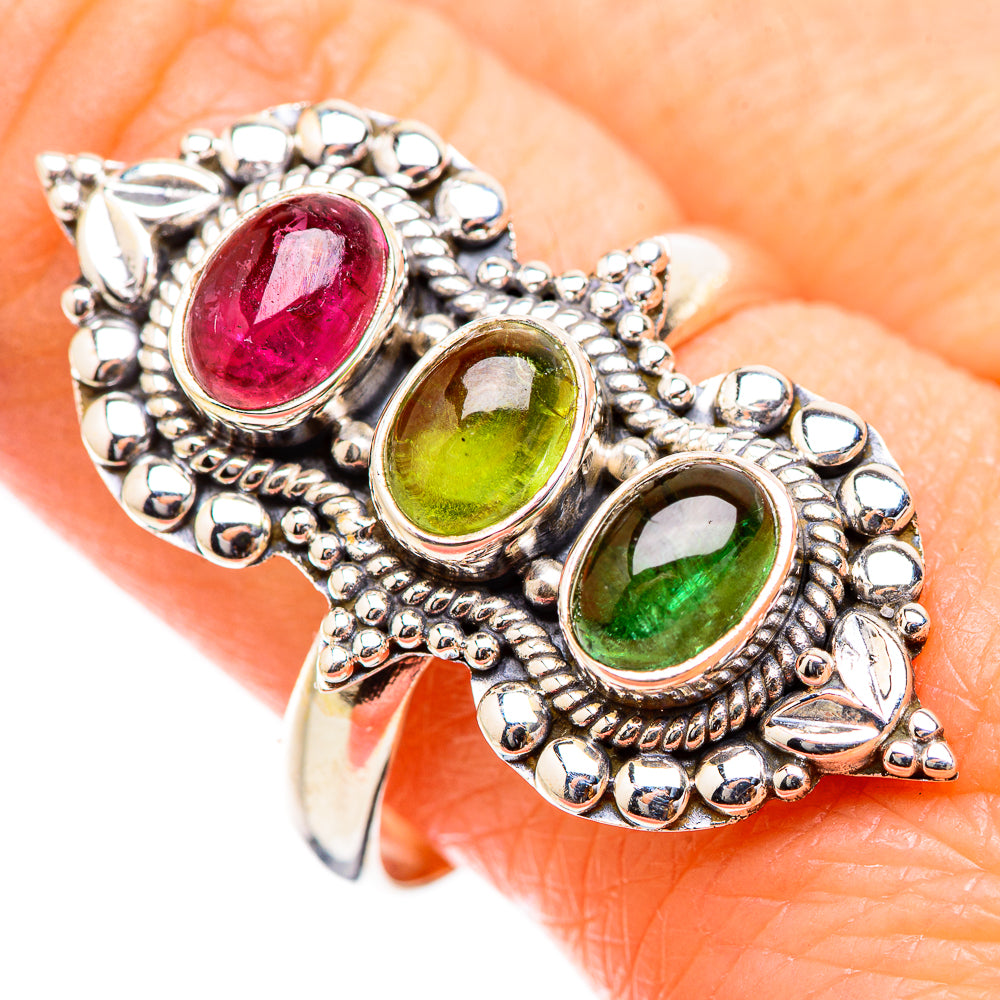 Tourmaline Rings handcrafted by Anasilvercos - RING130434