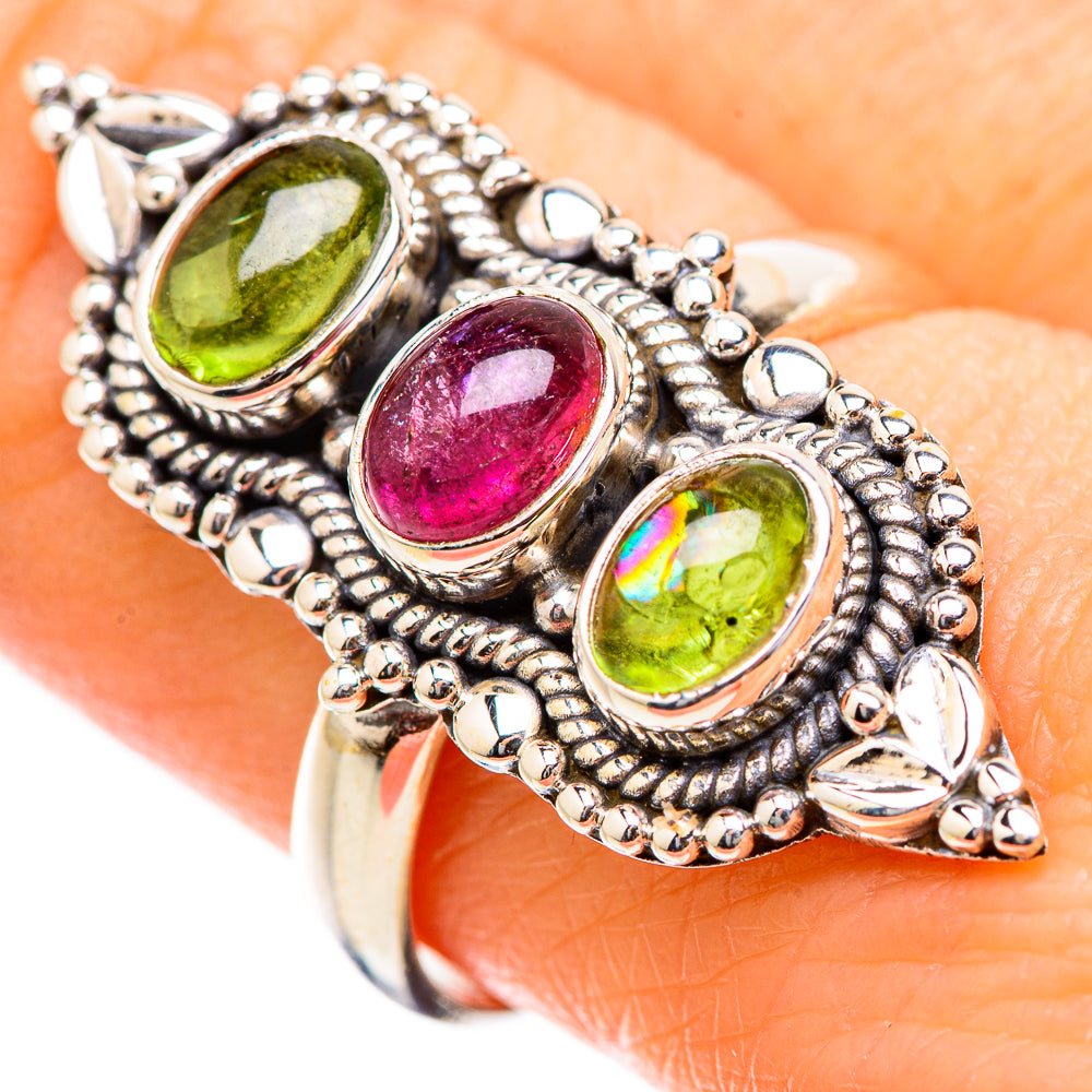 Tourmaline Rings handcrafted by Anasilvercos - RING130467