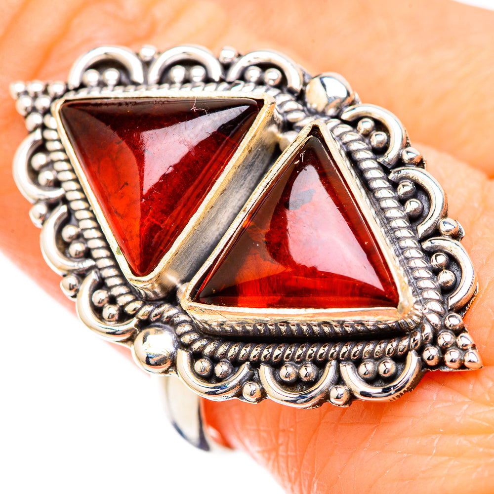 Baltic Amber Rings handcrafted by Anasilvercos - RING130487
