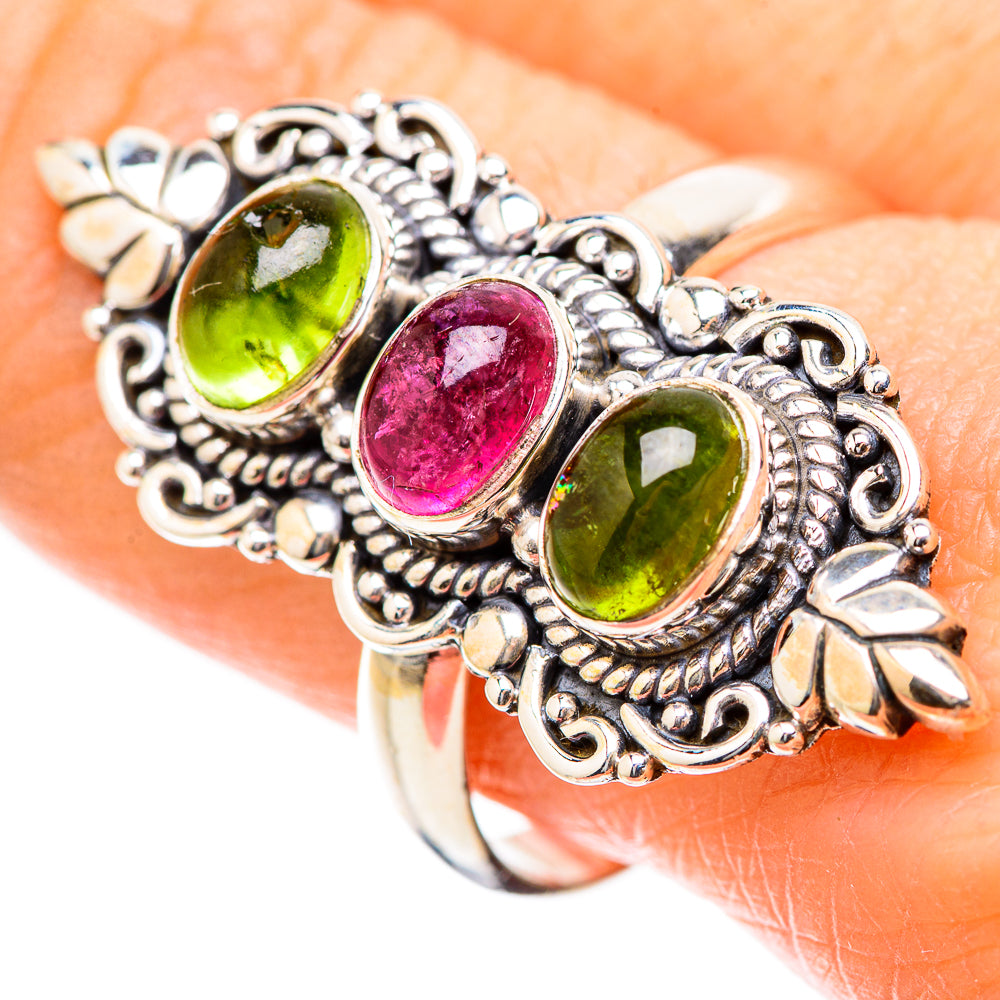 Tourmaline Rings handcrafted by Anasilvercos - RING130537