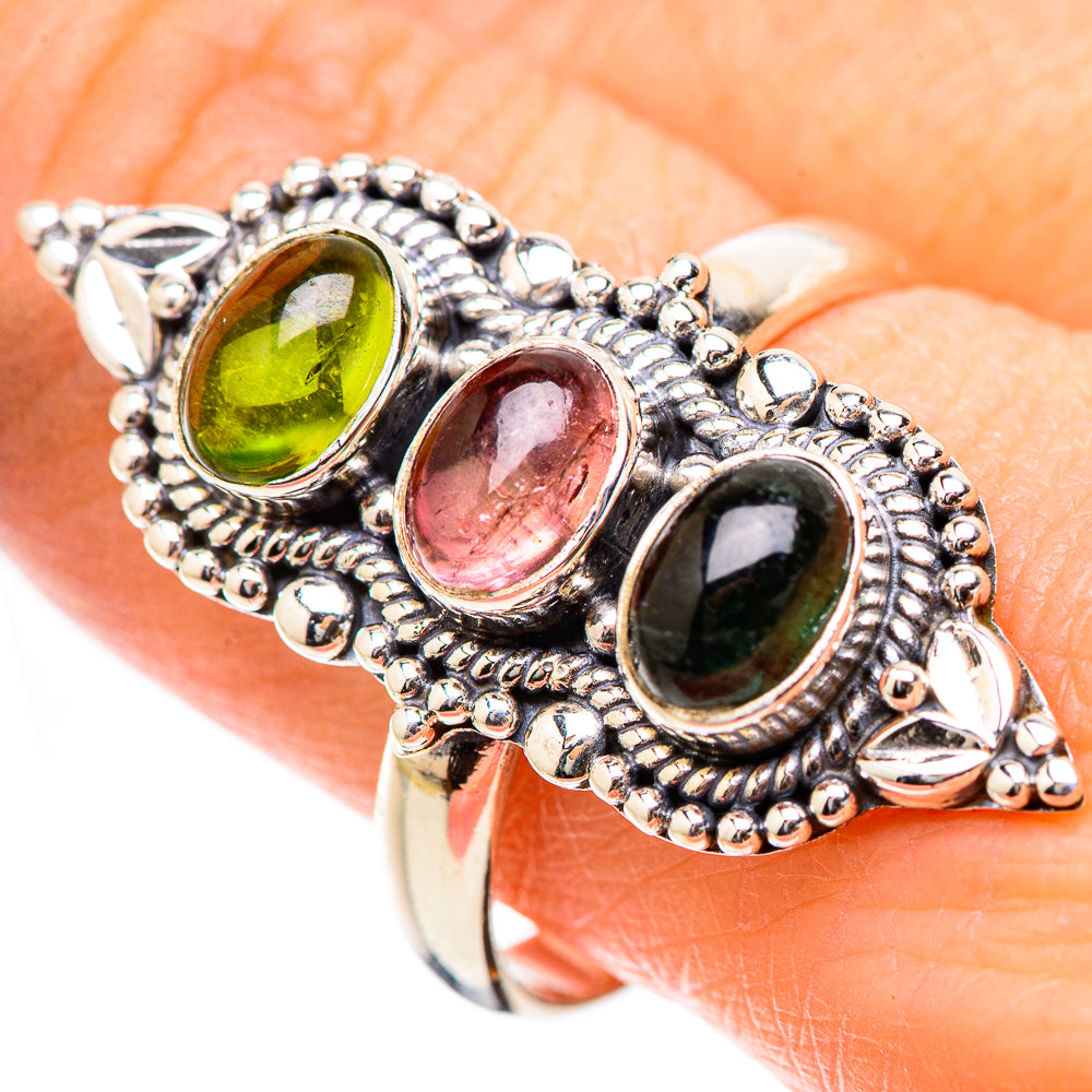 Ammolite Rings handcrafted by Anasilvercos - RING130585