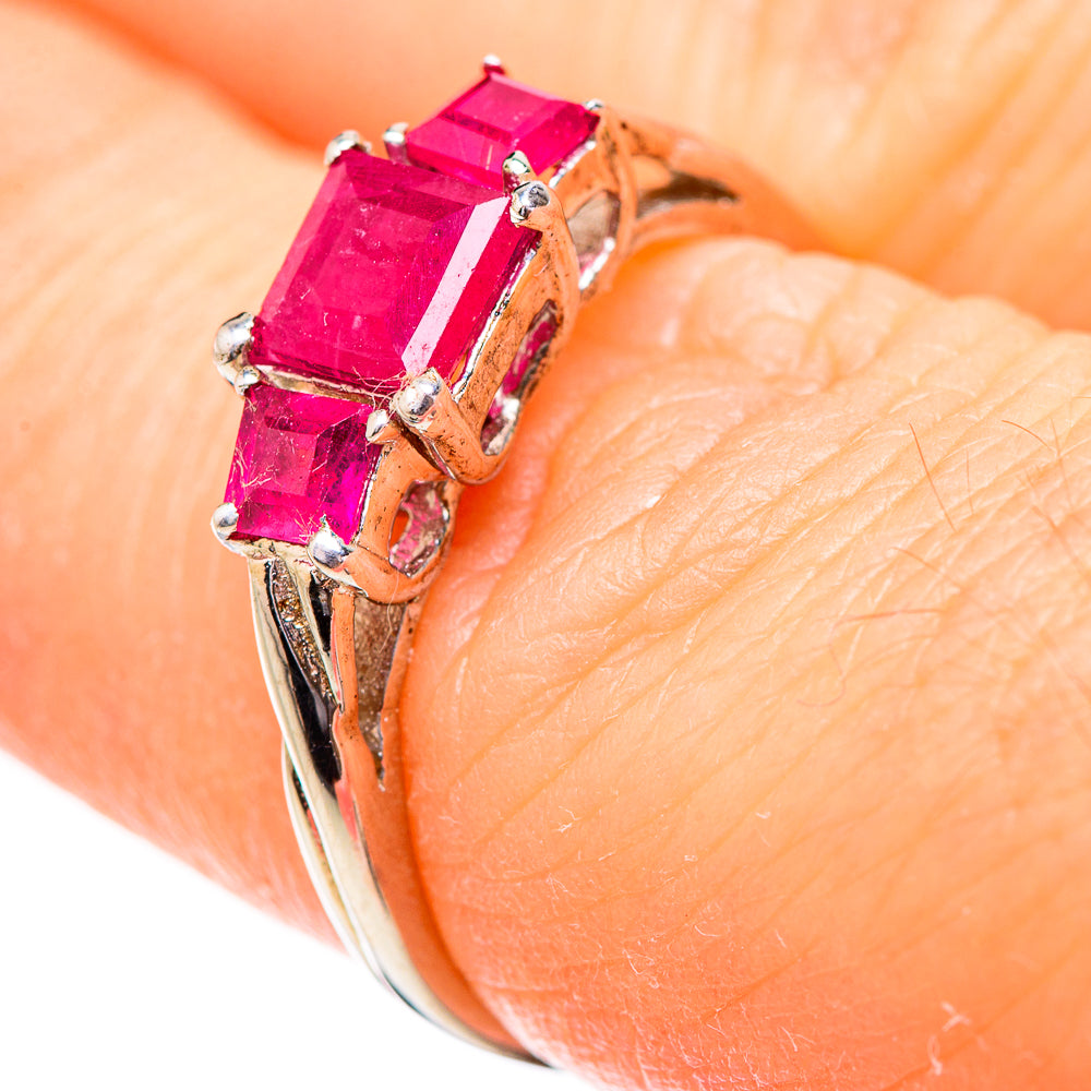 Ruby Rings handcrafted by Anasilvercos - RING130610