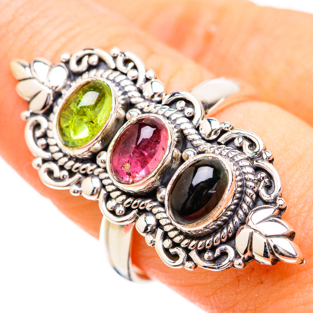 Tourmaline Rings handcrafted by Anasilvercos - RING130618