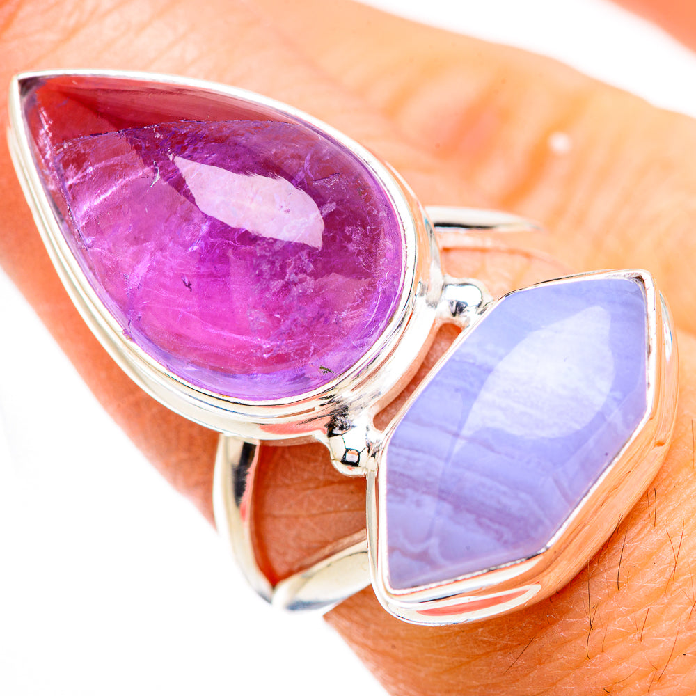 Amethyst Rings handcrafted by Anasilvercos - RING130739