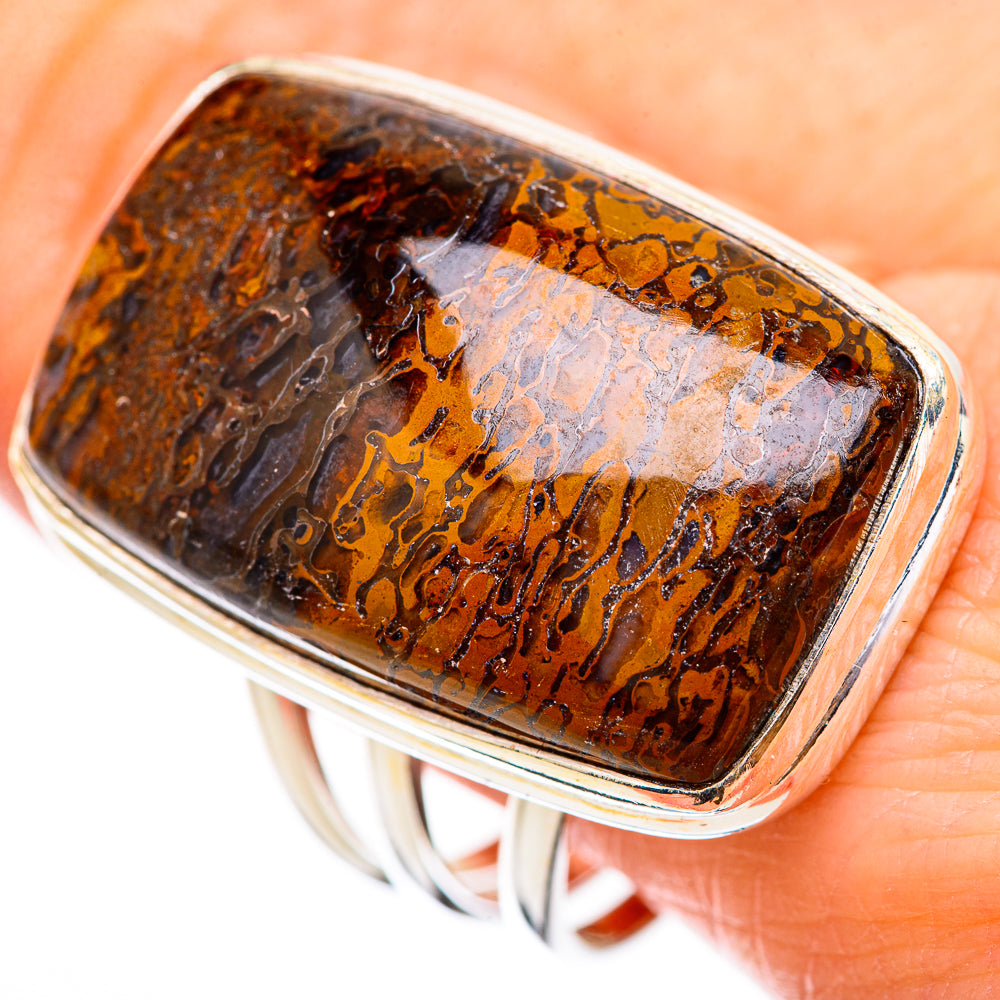 Dinosaur Bone Rings handcrafted by Anasilvercos - RING130772