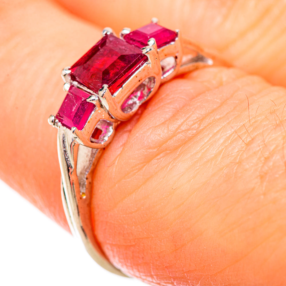Ruby Rings handcrafted by Anasilvercos - RING130808
