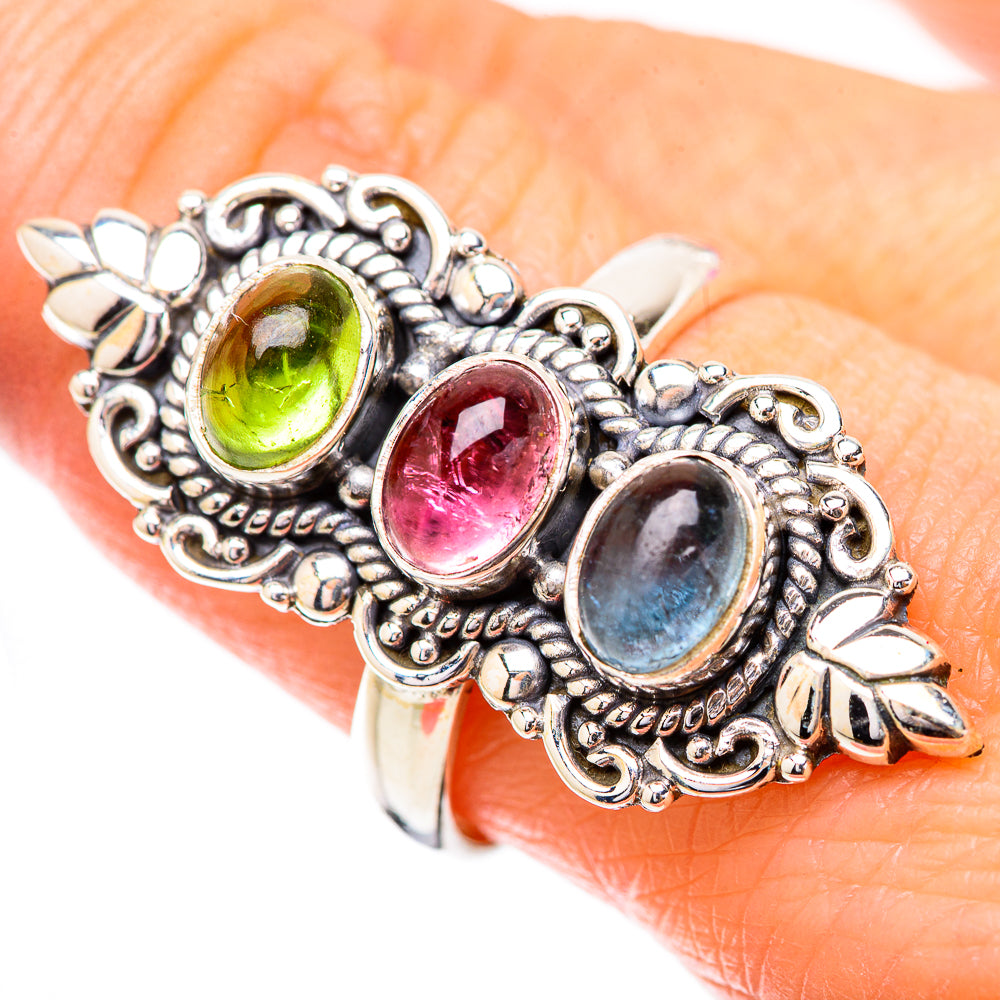 Tourmaline Rings handcrafted by Anasilvercos - RING130846