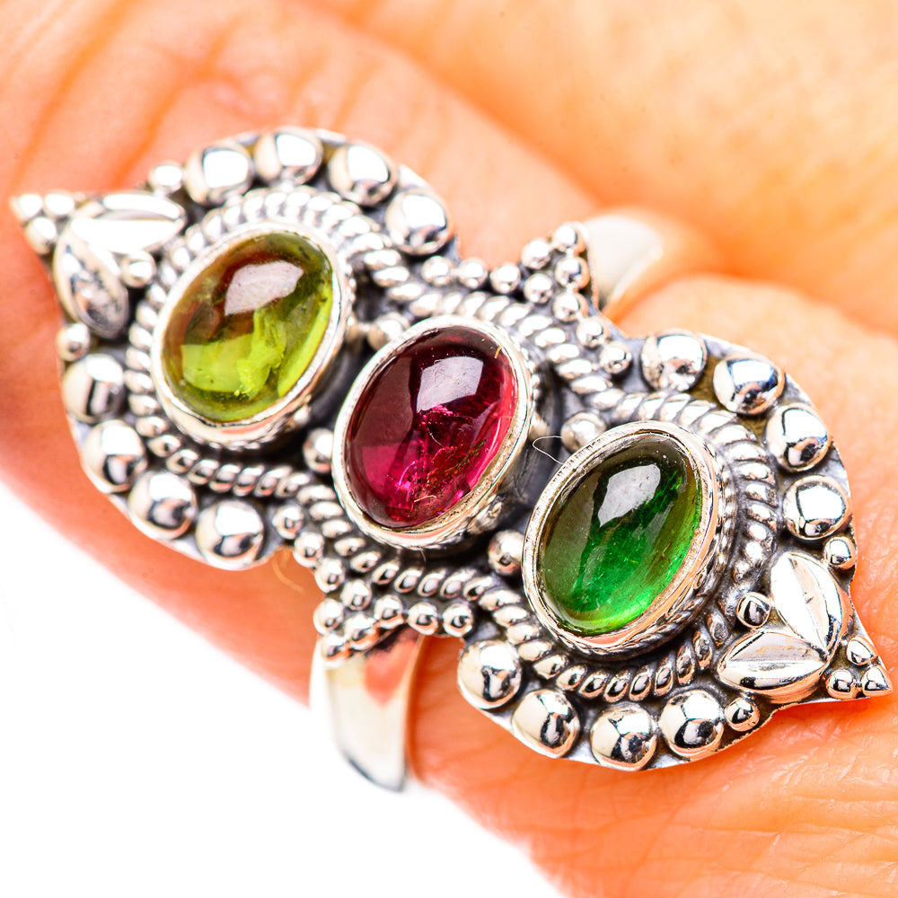 Tourmaline Rings handcrafted by Anasilvercos - RING130850