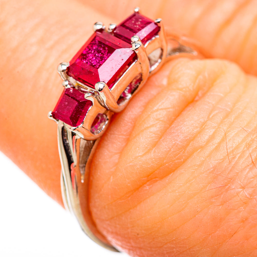 Ruby Rings handcrafted by Anasilvercos - RING130908