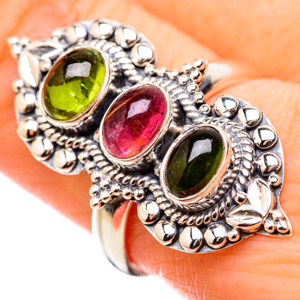 Tourmaline Rings handcrafted by Anasilvercos - RING130958