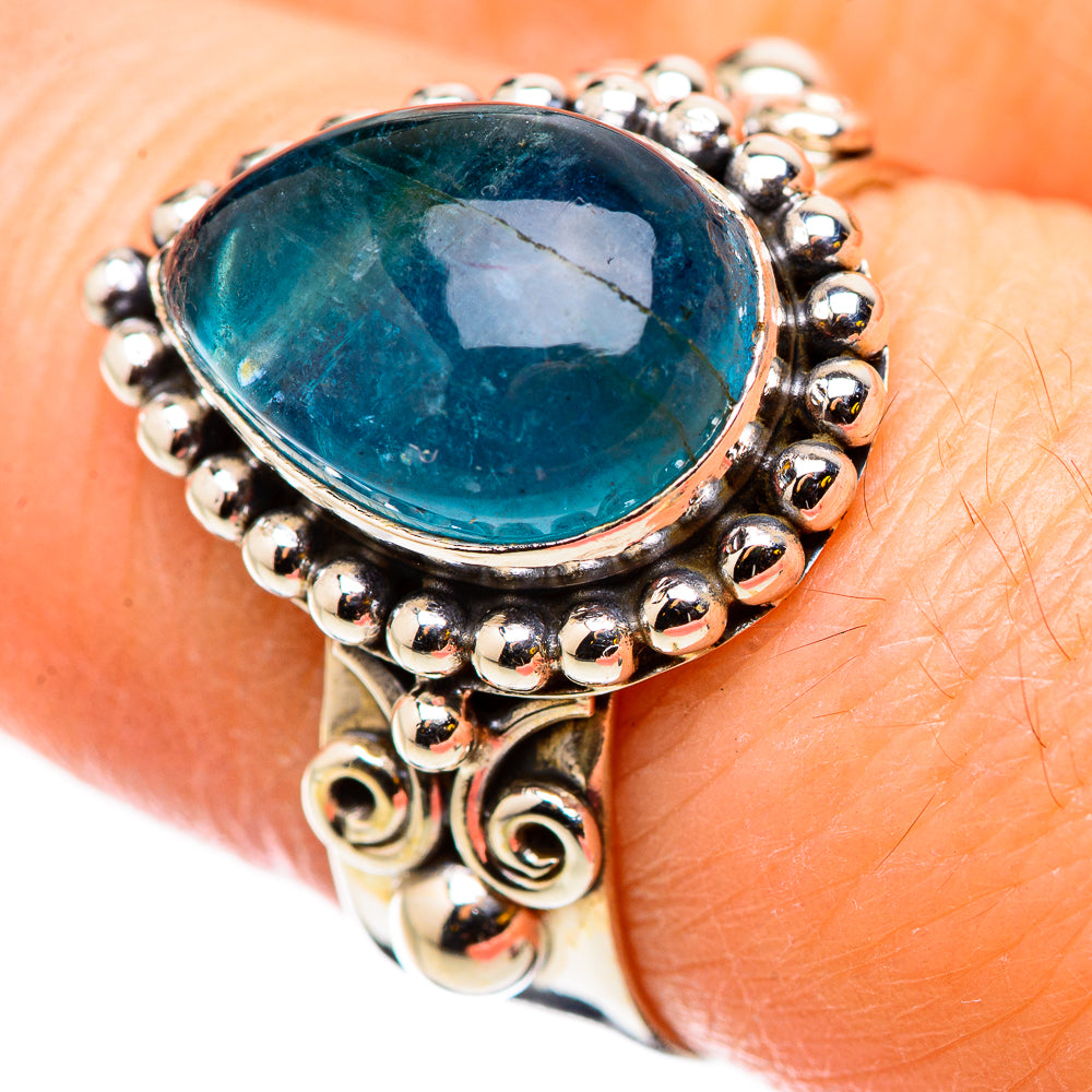 Apatite Rings handcrafted by Anasilvercos - RING130998