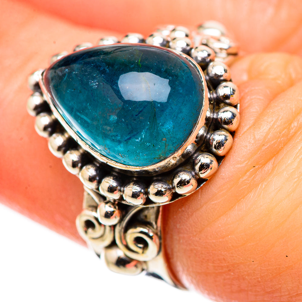 Apatite Rings handcrafted by Anasilvercos - RING131047