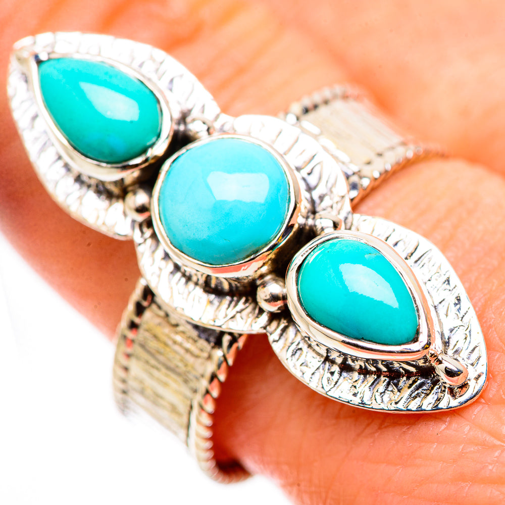 Larimar Rings handcrafted by Anasilvercos - RING131064