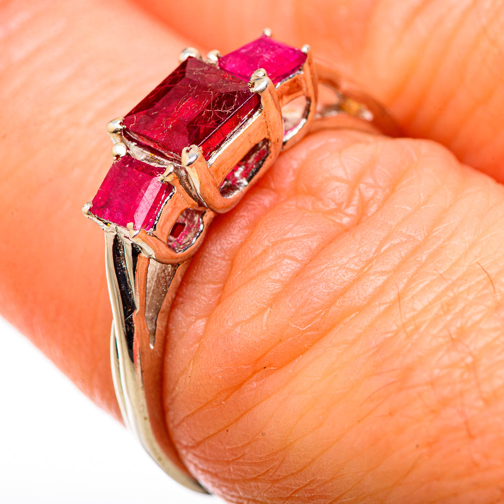 Ruby Rings handcrafted by Anasilvercos - RING131073