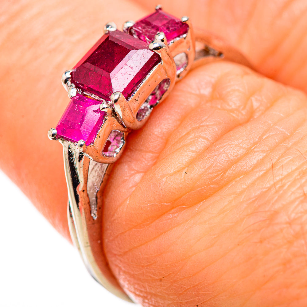 Ruby Rings handcrafted by Anasilvercos - RING131091