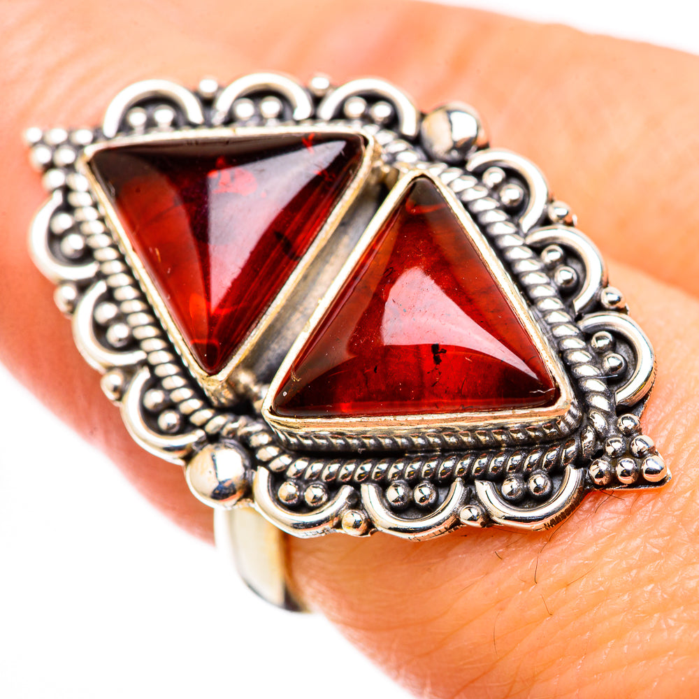 Baltic Amber Rings handcrafted by Anasilvercos - RING131098