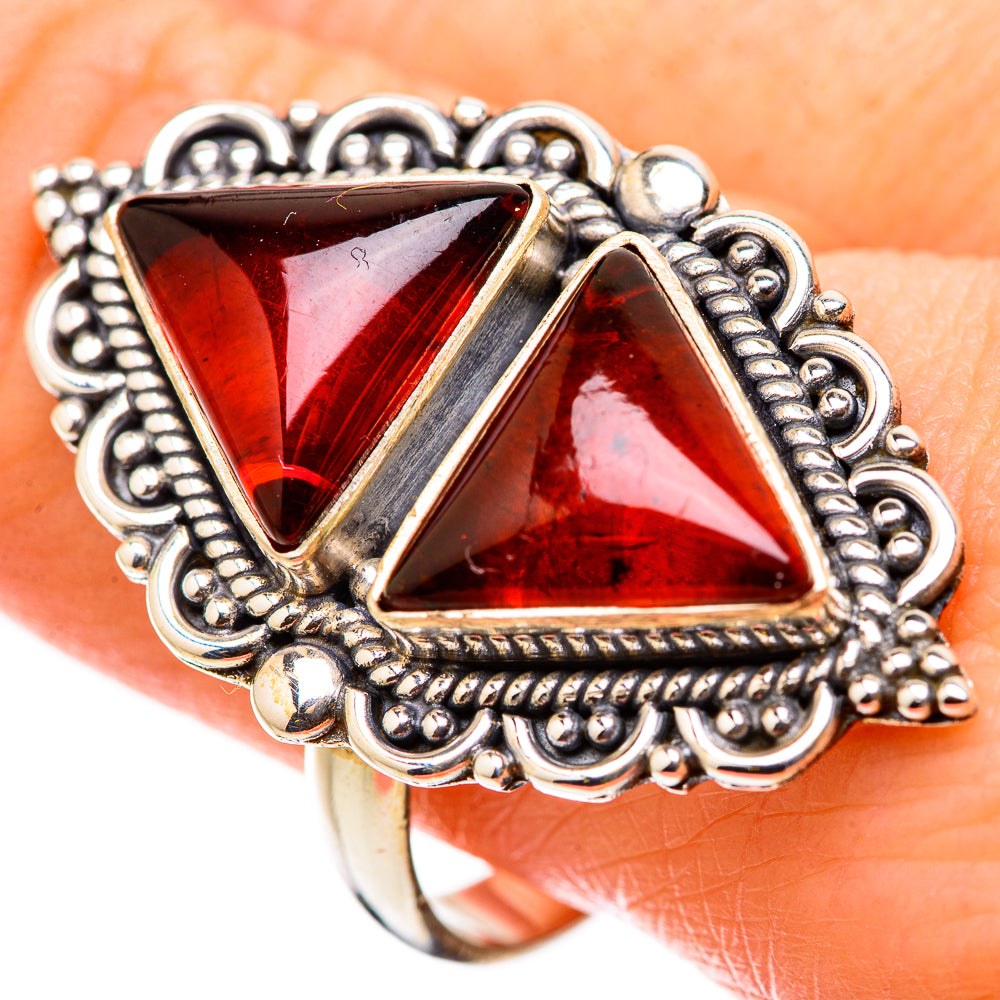 Baltic Amber Rings handcrafted by Anasilvercos - RING131111