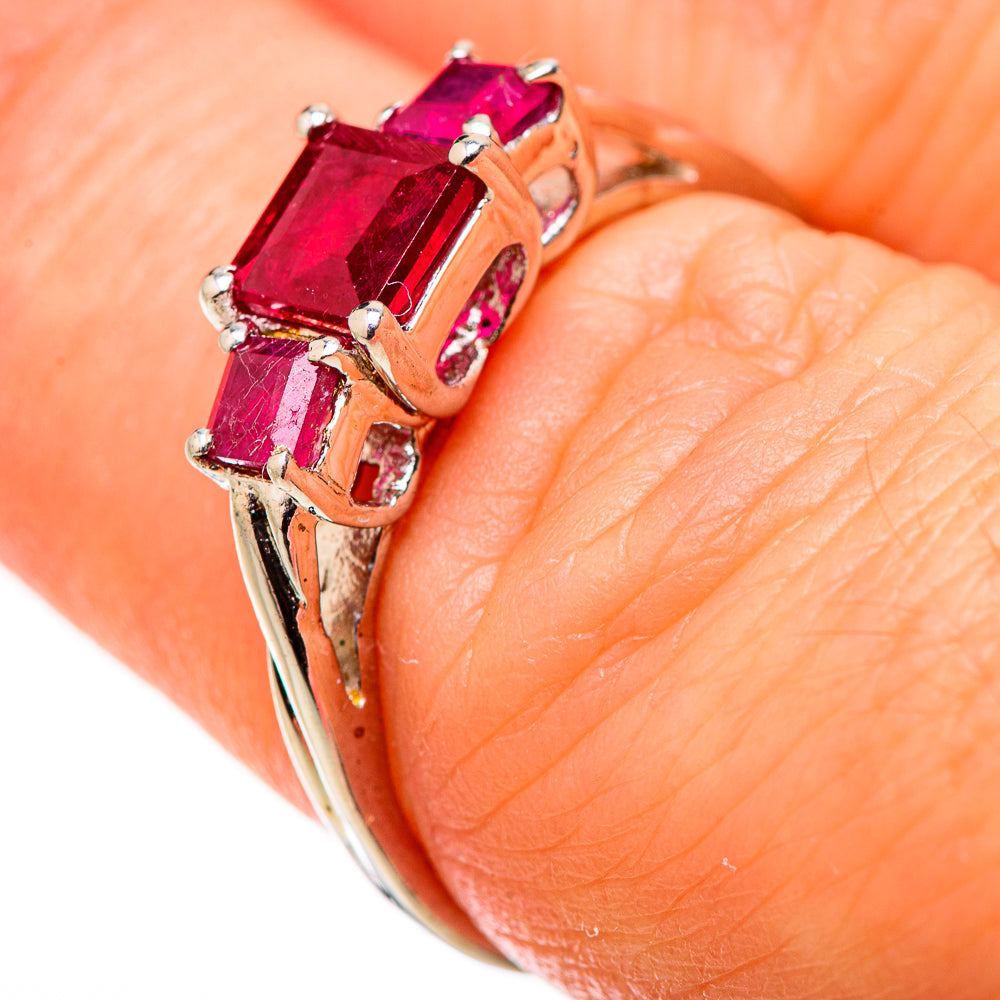 Ruby Rings handcrafted by Anasilvercos - RING131113