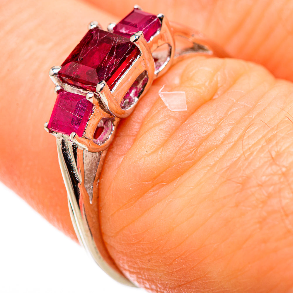 Ruby Rings handcrafted by Anasilvercos - RING131125