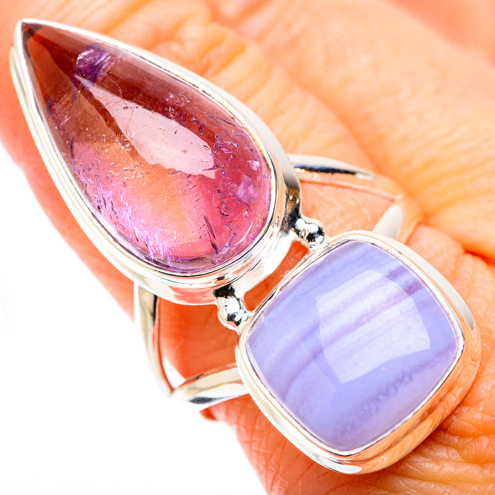 Ametrine Rings handcrafted by Anasilvercos - RING131136