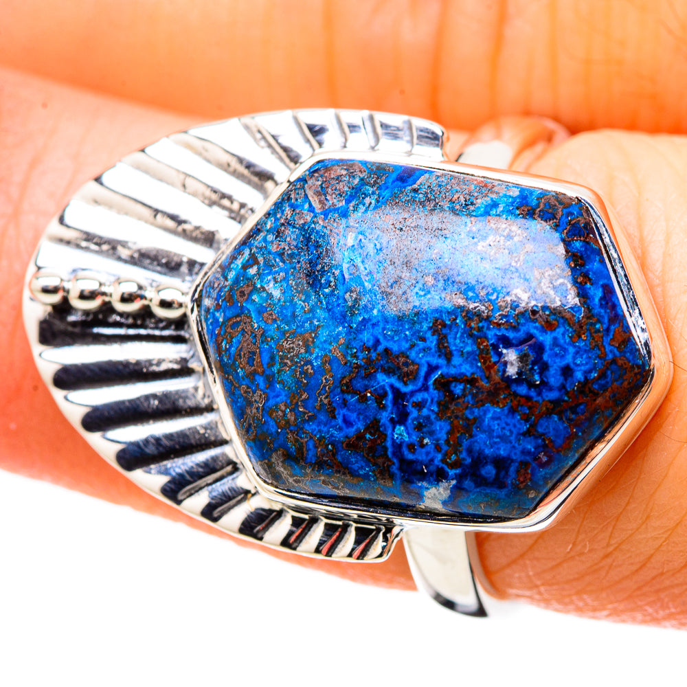 Shattuckite Rings handcrafted by Anasilvercos - RING131149